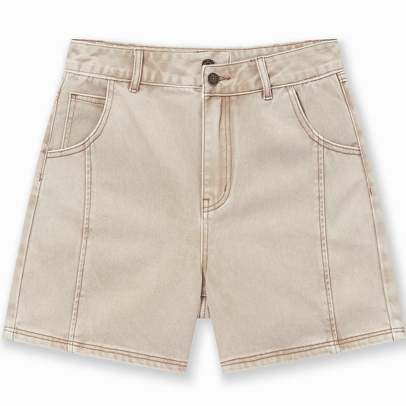 レディース ジーンズ すっきりシルエット ショートパンツ