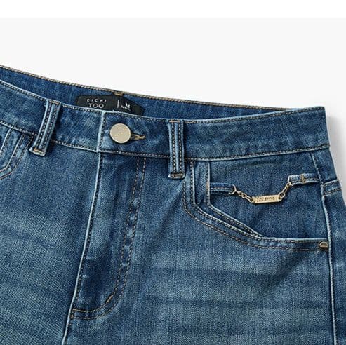 レディース ジーンズ ストレートデニム